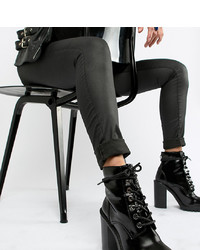 ASOS DESIGN Wide Fit Elm Chunky Lace Up Boots