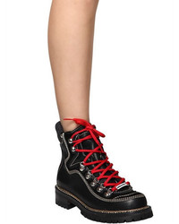 Dsquared2 40mm Canada Leather Hiking Boots