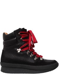 Isabel Marant 50mm Brendty Leather Hiking Boots
