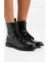 Church's Alexandra Glossed Leather Ankle Boots