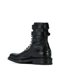 Saint Laurent Army Lace Up Boots
