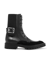 Givenchy Aviator Med Leather Ankle Boots