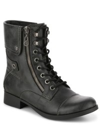 G by Guess Banks Combat Boot  Black
