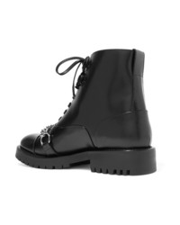 Burberry Barke Med Leather Ankle Boots