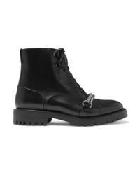 Burberry Barke Med Leather Ankle Boots