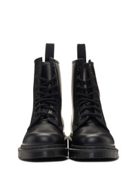 Dr. Martens Black 1460 Mono Lace Up Boots