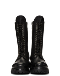 Rick Owens Black Army Boots