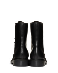 Max Mara Black Becky Lace Up Boots
