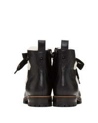Jimmy Choo Black Bei Flat Boots