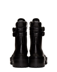 Amiri Black Combat Boots