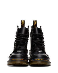 Raf Simons Black Dr Martens Edition 1460 Boots