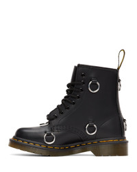 Raf Simons Black Dr Martens Edition 1460 Boots