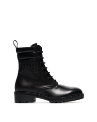 Bottega Veneta Black Eldfell Leather Boots