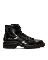 Woman by Common Projects Black Hiking Boots