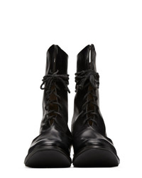 Cherevichkiotvichki Black Overlap Boots