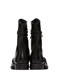 Cherevichkiotvichki Black Overlap Boots