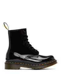 Dr. Martens Black Patent 1460 Boots