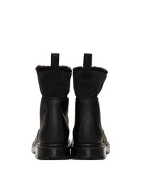 Dr. Martens Black Snowplow 1460 Kolbert Boots