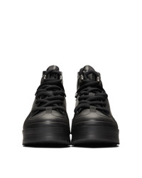 Pierre Hardy Black Trap Lace Up Boots