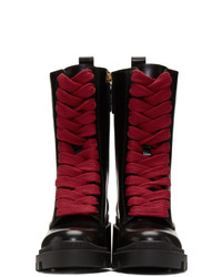 Gucci Black Web Boots