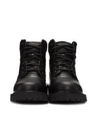 Heron Preston Black Worker Boots