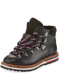 Moncler Blanche Leather Hiking Boot