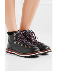 Moncler Blanche Med Leather Ankle Boots