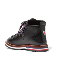 Moncler Blanche Med Leather Ankle Boots