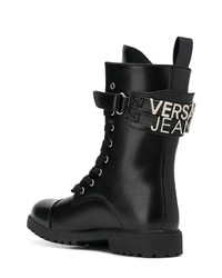Versace Jeans Front Zip Boots
