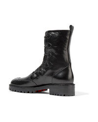 Christian Louboutin Kloster Shearling Lined Leather Boots