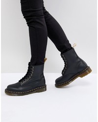 Dr. Martens Lace Up 8 Eye Boot Felix Rub Off