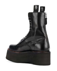 R13 Lace Up Ankle Boots