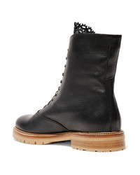 Gabriela Hearst Ruben Leather Combat Boots