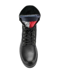 Tommy Hilfiger Sequin Logo Boots
