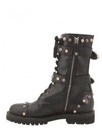 Fausto Puglisi Studded Combat Boots