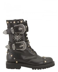 Fausto Puglisi Studded Combat Boots