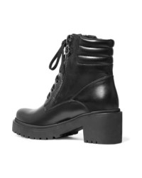 Moncler Viviane Leather Ankle Boots