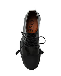 Joseph 20mm Brushed Leather Lace Up Shoes