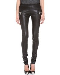 Les Chiffoniers Classic Leather Leggings