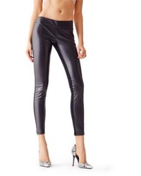 GUESS Faux Leather Front Leggings