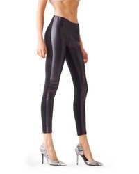 GUESS Faux Leather Front Leggings