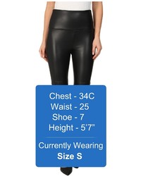 Lysse Faux Leather Shaping Legging Casual Pants