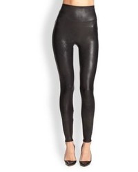 Spanx Faux Leather Shaping Leggings
