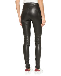 Getting Back To Square One Iconic Leather Leggings