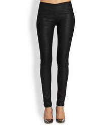 Milly Leather Leggings