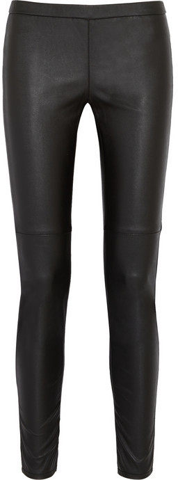 MICHAEL Michael Kors Michl Michl Kors Faux Stretch Leather Leggings Style  Pants, $100, NET-A-PORTER.COM