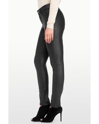 NYDJ Alina Legging In Faux Pebbled Leather