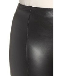 Lysse Plus Size High Waist Faux Leather Leggings