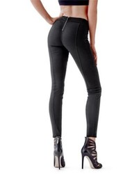 GUESS Ponte Faux Leather Leggings, $69 GUESS | Lookastic