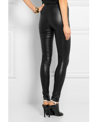 Balenciaga Stretch Leather Leggings, $1,845